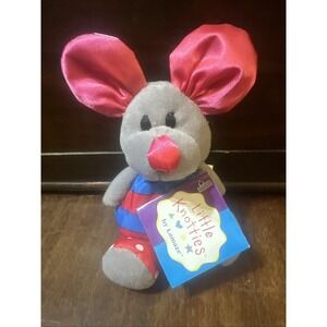 Lamaze NWT Little Knotties  Mouse Plush Sensory Toy Rare